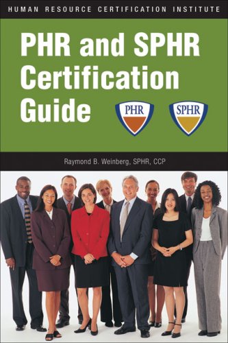 9781586440886: HRCI's PHR and SPHR Certification Guide