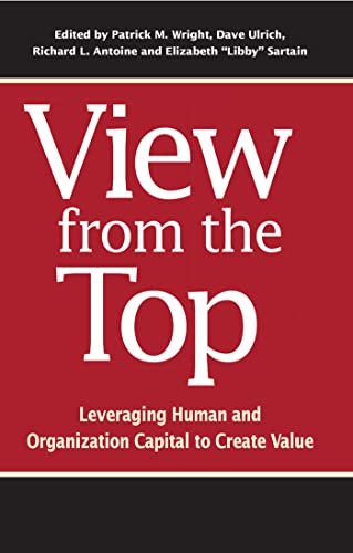 Stock image for View from the Top: Leveraging Human and Organization Capital to Create Value (Making an Impact in Small Business HR) for sale by BooksRun