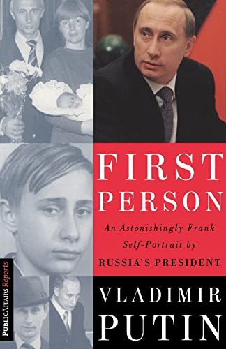 Beispielbild fr First Person: An Astonishingly Frank Self-Portrait by Russia's President zum Verkauf von SecondSale