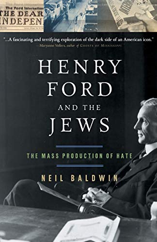 Stock image for Henry Ford and the Jews: The Mass Production Of Hate for sale by HPB-Diamond