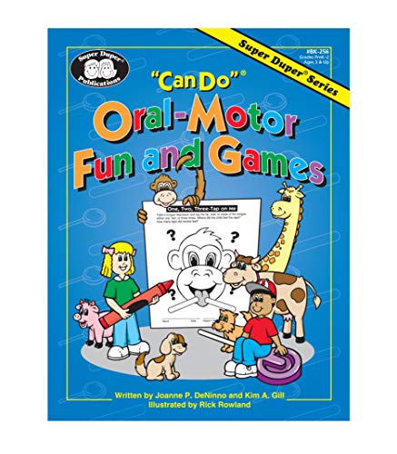 9781586500597: Can Do Oral-Motor Fun and Games [Spiralbindung] by Gill, Kim, DeNinno, Joanne
