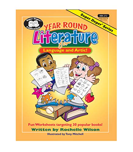 Beispielbild fr Year-Round Literature for Language and Artic! Fun Worksheets targeting 30 popular books! zum Verkauf von HPB-Red