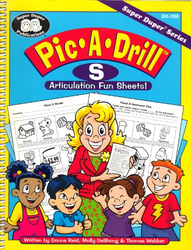 Pic-A-Drill S Articulation Fun Sheets (9781586501709) by Donna Reid
