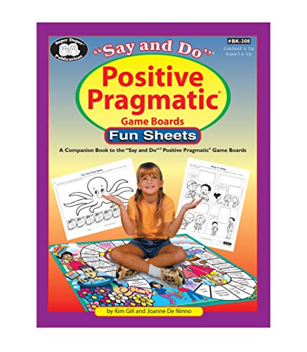 Beispielbild fr Super Duper Publications | Say and Do Positive Pragmatic Game Board Fun Sheets | Educational Resource for Children zum Verkauf von SecondSale