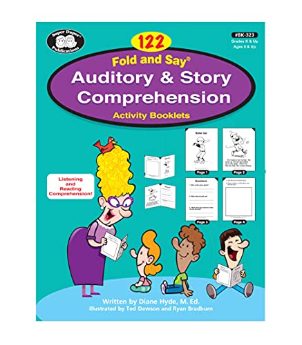 Beispielbild fr Super Duper Publications | Fold and Say Auditory Story Comprehension Activity Booklets | Educational Resources for Children zum Verkauf von New Legacy Books