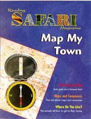 Stock image for Reading Safari Magazine: Map My Town, Level 1 for sale by Wonder Book