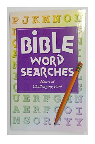 Imagen de archivo de Bible Word Searches : Hours of Challenging Fun ! a la venta por SecondSale