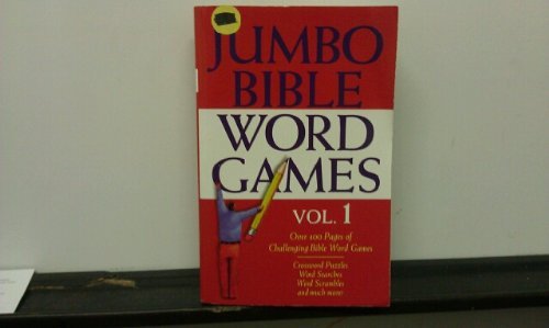 Beispielbild fr Jumbo Bible Word Games Collection zum Verkauf von SecondSale