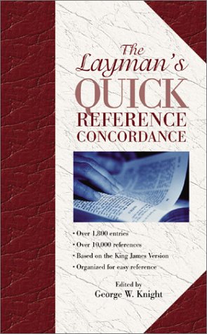 Beispielbild fr The Layman's Quick Reference Concordance zum Verkauf von SecondSale