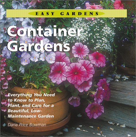 Beispielbild fr Container Gardens zum Verkauf von Better World Books