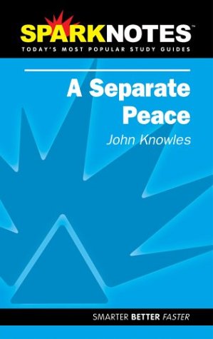 Stock image for A Separate Peace (SparkNotes Literature Guide) (SparkNotes Literature Guide Series) for sale by SecondSale