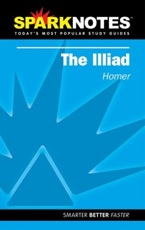 Stock image for Sparknotes the Illiad (Sparknotes Literature Guides) for sale by Blue Vase Books