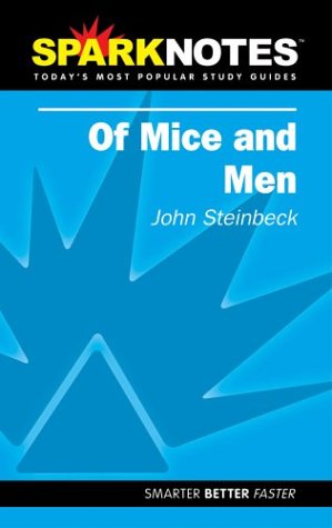 Stock image for Spark Notes Of Mice and Men for sale by Wonder Book