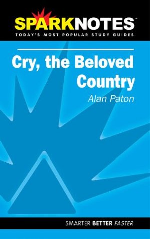 Stock image for Sparknotes Cry, the Beloved Country (Sparknotes Literature Guides) for sale by Goodwill of Colorado