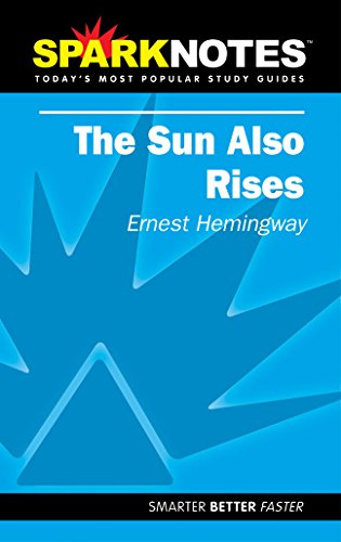 Beispielbild fr Spark Notes The Sun Also Rises zum Verkauf von Front Cover Books