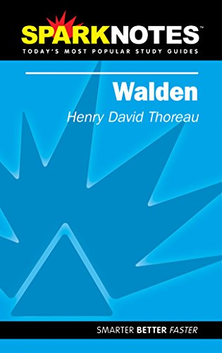 9781586634452: Walden (SparkNotes Literature Guide) (Sparknotes Literature Guides)