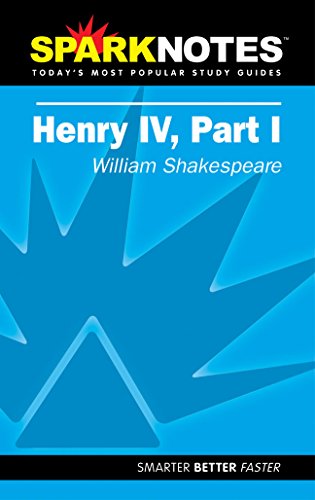 9781586635190: Henry IV, Part I SparkNotes Literature Guide (Sparknotes Literature Guides)