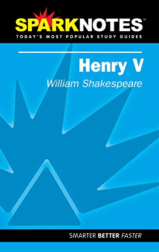 Stock image for Spark Notes Henry V for sale by Half Price Books Inc.