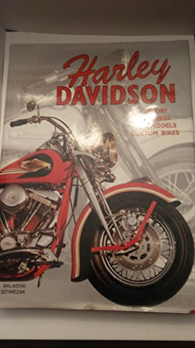 Beispielbild fr Harley Davidson : History Meetings New Models Custom Bikes zum Verkauf von Better World Books