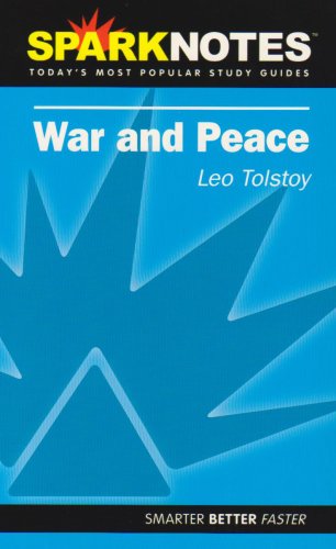 Beispielbild fr War and Peace (Sparknotes Literature Guide) zum Verkauf von ThriftBooks-Atlanta