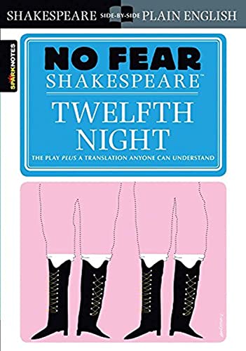 Beispielbild fr Twelfth Night: No Fear Shakespeare Side-By-Side Plain English zum Verkauf von ThriftBooks-Dallas