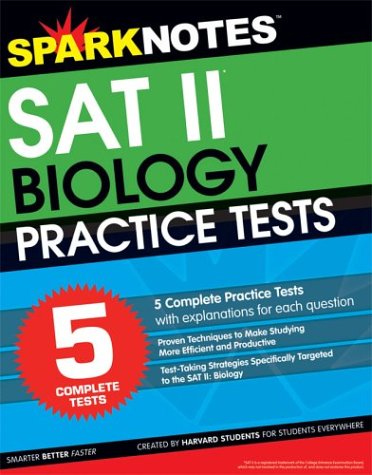 Beispielbild fr Sat II Biology Practice Tests zum Verkauf von Better World Books