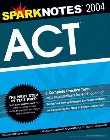 Stock image for SparkNotes ACT (SparkNotes Test Prep Ser.) for sale by Black and Read Books, Music & Games