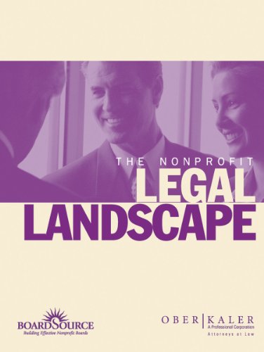 Beispielbild fr The Nonprofit Legal Landscape zum Verkauf von Better World Books