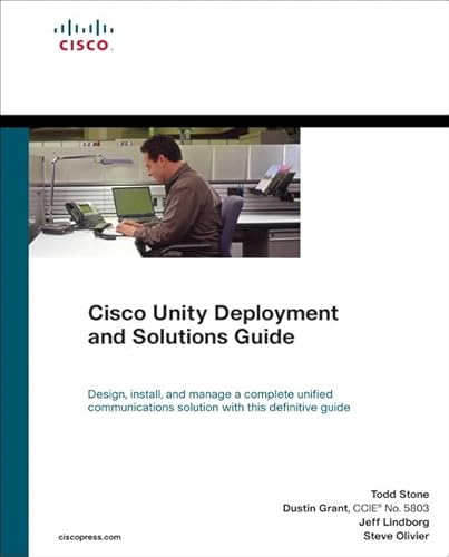 9781587051180: Cisco Unity Deployment and Solutions Guide