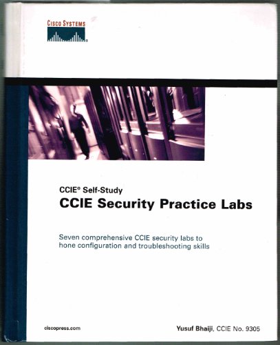 Stock image for Ccie Security Practice Labs: Ccie Self-Study for sale by Jenson Books Inc