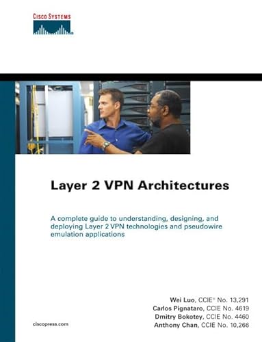 9781587051685: Layer 2 VPN Architectures: Pseudo-wire Emulation