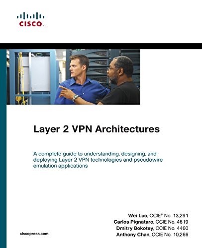 Stock image for Layer 2 VPN Architectures: A complete guide to understanding, designing, and deploying Layer 2 VPN technologies and pseudowire emulation applications for sale by HPB-Red