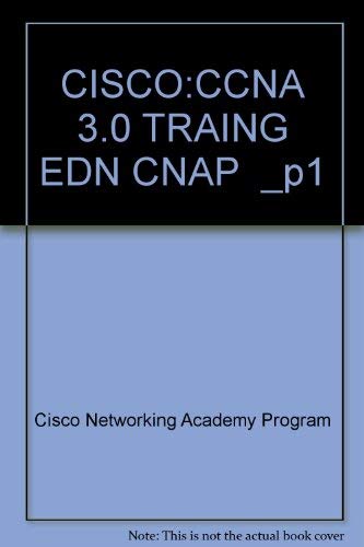 Stock image for Cisco Networking Academy Program CCNA 3.0 Training Edition for sale by HPB-Red