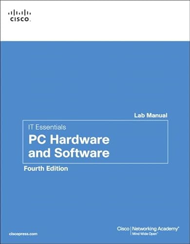 9781587132629: IT Essentials:PC Hardware and Software Lab Manual