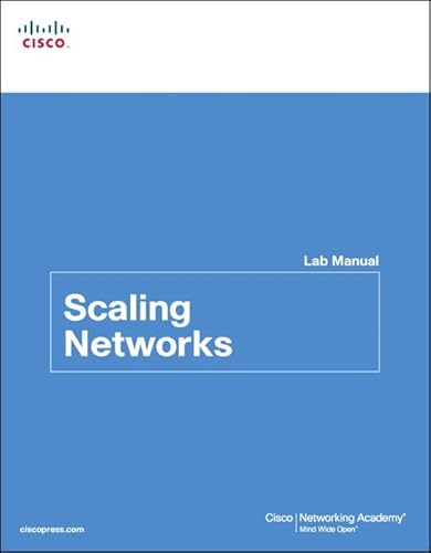 Beispielbild fr Scaling Networks Lab Manual (Lab Companion) zum Verkauf von Wonder Book