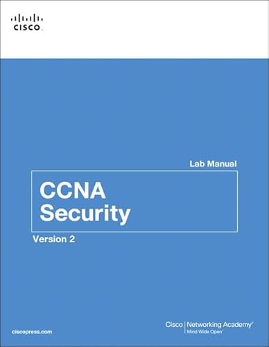 9781587133503: CCNA Security Lab Manual Version 2