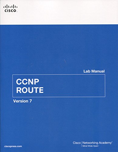Stock image for CCNP ROUTE Lab Manual (Lab Companion) for sale by Decluttr