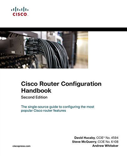 Beispielbild fr Cisco Router Configuration Handbook (2nd Edition) (Networking Technology) (Networking Technology Series) zum Verkauf von WorldofBooks