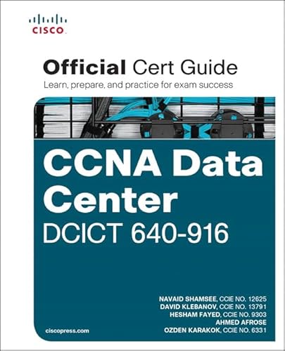 Imagen de archivo de CCNA Data Center DCICT 640-916 Official Cert Guide (Certification Guide) a la venta por HPB-Red