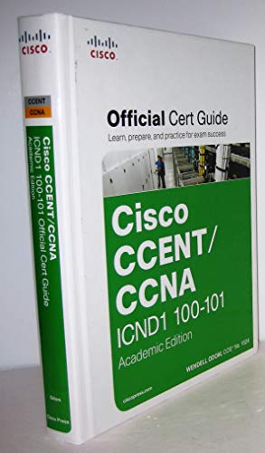 9781587144851: Cisco CCENT/CCNA ICND1 100-101 Official Cert Guide: Academic Edition