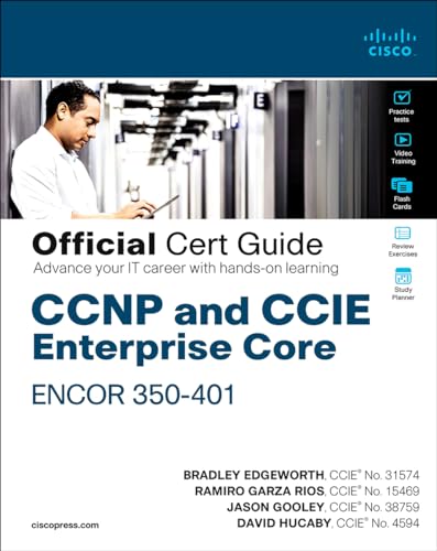9781587145230: CCNP and CCIE Enterprise Core ENCOR 350-401 Official Cert Guide