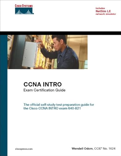 Imagen de archivo de CCNA INTRO Exam Certification Guide (CCNA Self-Study, 640-821, 640-801), First Edition a la venta por BookHolders