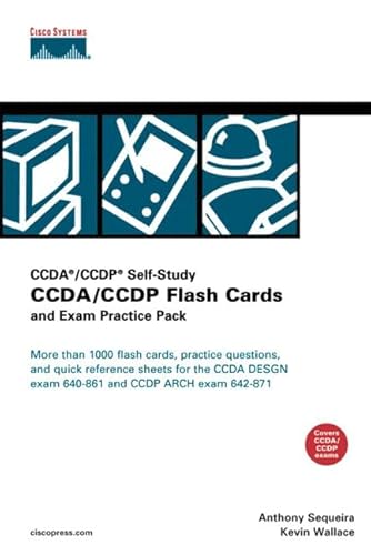 Ccda/Ccdp Flash Cards and Exam Practice Pack (9781587201172) by Sequeira, Anthony; Wallace, Kevin