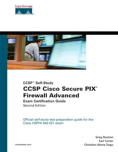 Imagen de archivo de Ccsp Cisco Secure Pix Firewall Advanced Exam Certification Guide (Ccsp Self-Study) a la venta por ThriftBooks-Phoenix