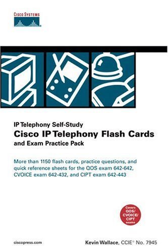 9781587201288: Cisco IP Telephony Flash Cards and Exam Practice Pack: IP Telephony Self-Study