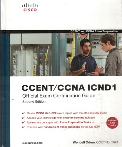 9781587201820: CCENT/CCNA ICND1 Official Exam Certification Guide (CCENT Exam 640-822 and CCNA Exam 640-802).