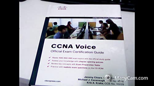 Stock image for CCNA Voice: Official Exam Certification Guide [With CDROM] for sale by ThriftBooks-Dallas
