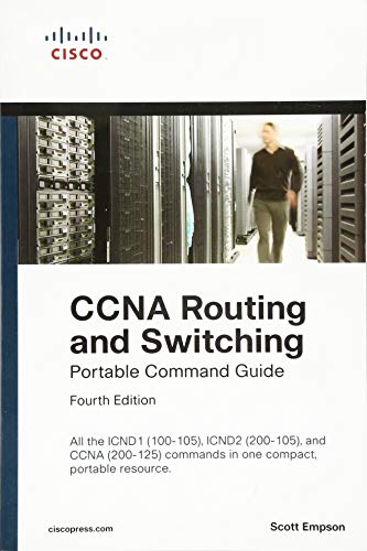 Stock image for CCNA Routing and Switching Portable Command Guide (ICND1 100-105, ICND2 200-105, and CCNA 200-125) for sale by Jenson Books Inc
