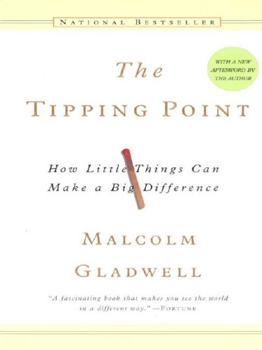 Stock image for The Tipping Point: How Little Things Can Make a Big Difference (Wheeler Large Print Compass Series) for sale by Irish Booksellers