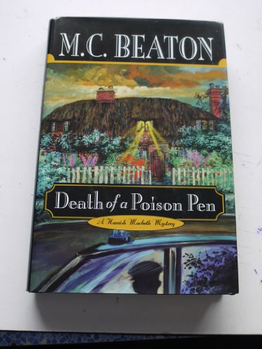 Beispielbild fr Death of a Poison Pen zum Verkauf von Better World Books: West
